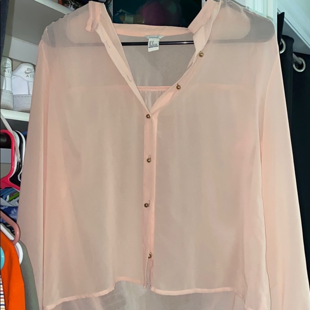 Forever 21 Pink Blouse